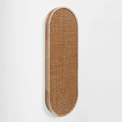 Krabplank Wandmeubel Katten – RHR Quality Wall Scratchboard de Luxe Rubberwood Khaki