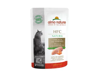 Almo Nature HFC Natural Kattennatvoer – Natural - kip en garnalen