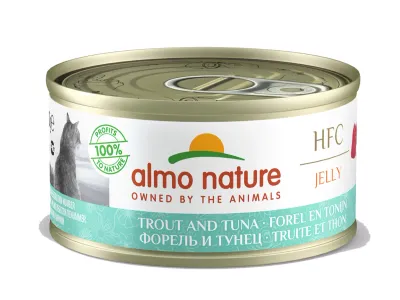 Almo Nature HFC Jelly Forel en Tonijn
