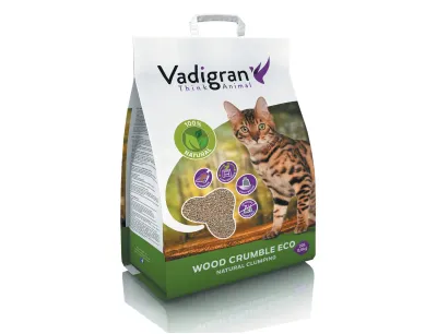 Vadigran Wood Crumble ECO Kattenbakvulling
