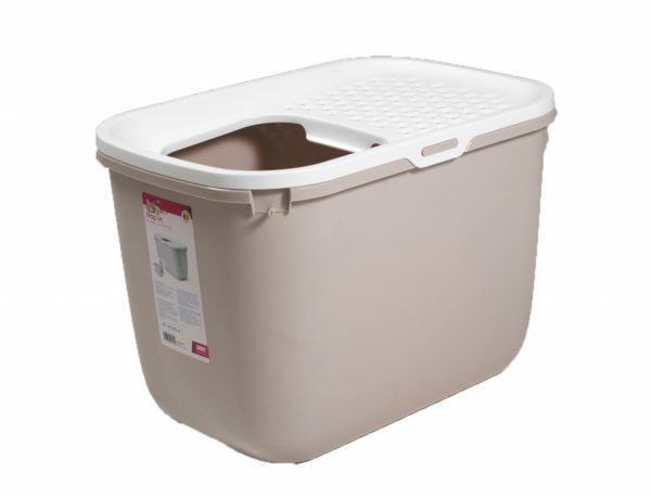 Toilethuis Hop In mokka 58x39x40cm