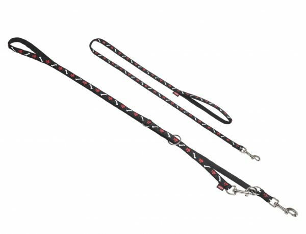 Politieleiband nylon Poot & Been zwart 20mmx200cm