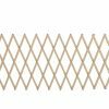 Hek hout FSC accordeon bruin 60-230cm