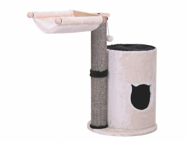 Kattenklim Kadi beige/zwart Ø50x84cm
