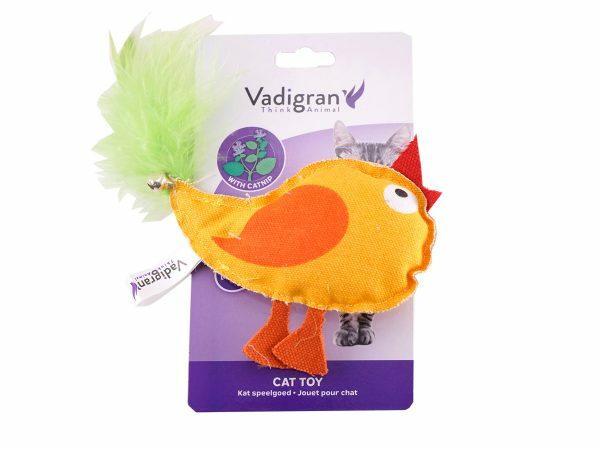 Speelgoed kat kip Polo oranje 10cm