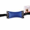 Speelgoed hond training nylon dummy blauw 20cm