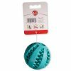 Speelgoed hond rubber Dental fun basebal munt 7cm