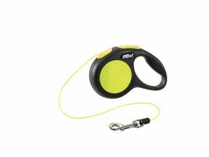 Flexi Neon zwart/neon XS (koord 3 m)