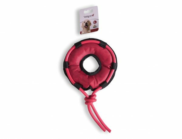 Speelgoed hond Oxford boei rood 26cm