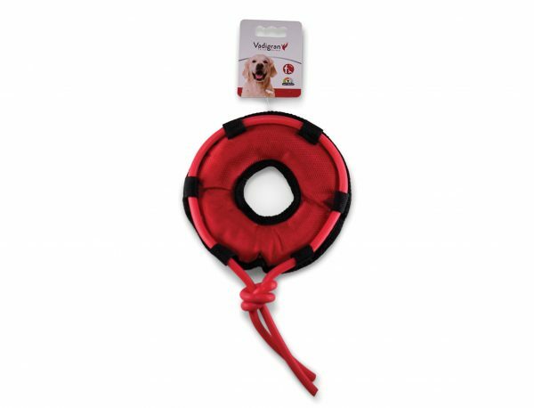 Speelgoed hond Oxford boei rood 26cm