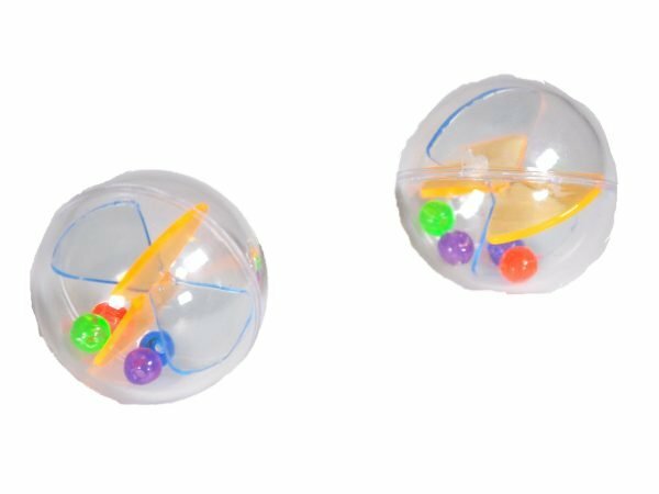 Speelgoed kat Rammel balletjes 5cm (2)
