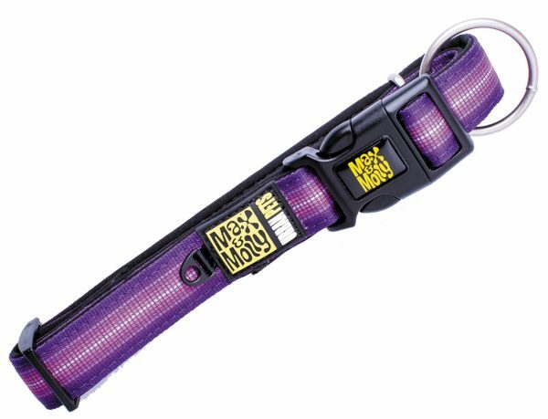 Halsband Booster Purple M 20mmx34-55cm