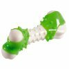 Speelgoed hond TPR dental been munt smaak 13,5cm