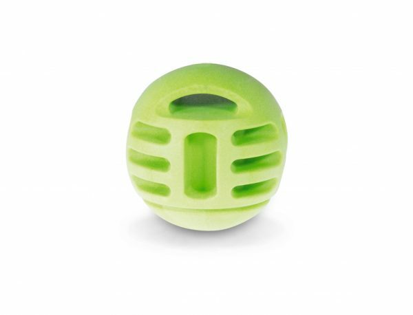 Speelgoed hond TPR bal Green Apple 8cm