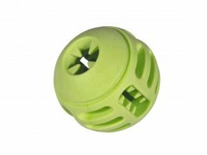 Speelgoed hond TPR bal Green Apple 8cm