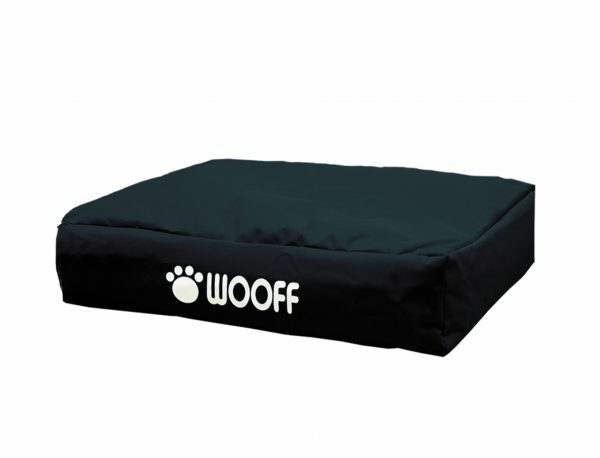 Matras Wooff zwart 75x55x15cm