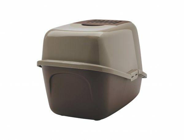 Toilethuis Nestor taupe/bruin 56x39x38,5cm