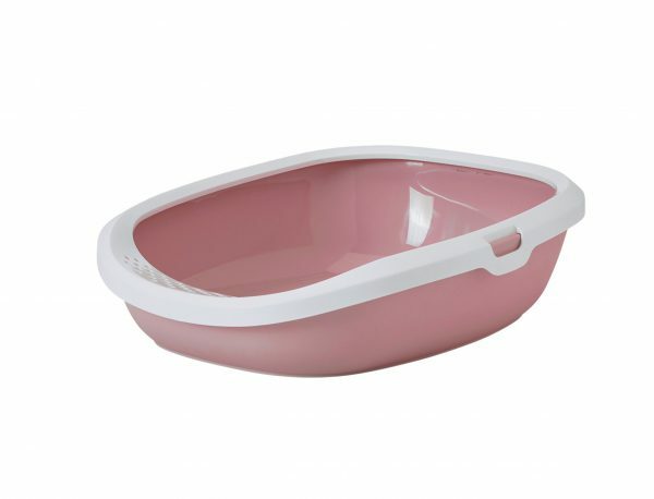 Kattenbak Gizmo Earth Pink M 44x35,5x12,5cm