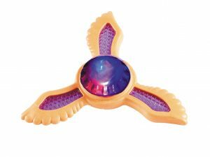 Speelgoed hond TPR Ninja ster oranje-paars 22cm