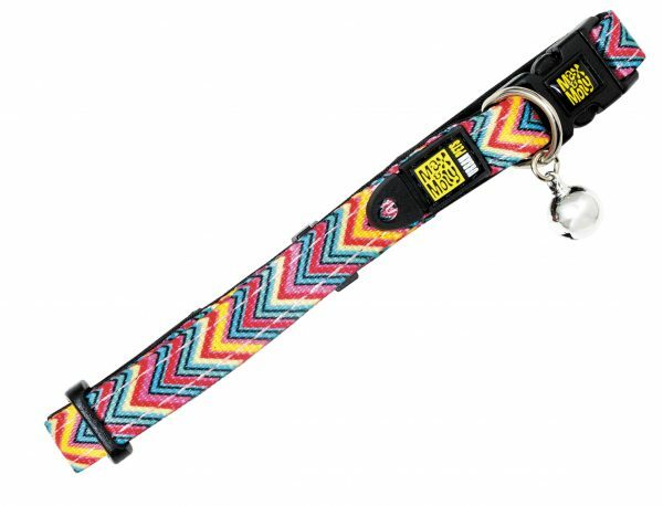 Halsband kat Vintage Pink 10 mm x 21-33 cm