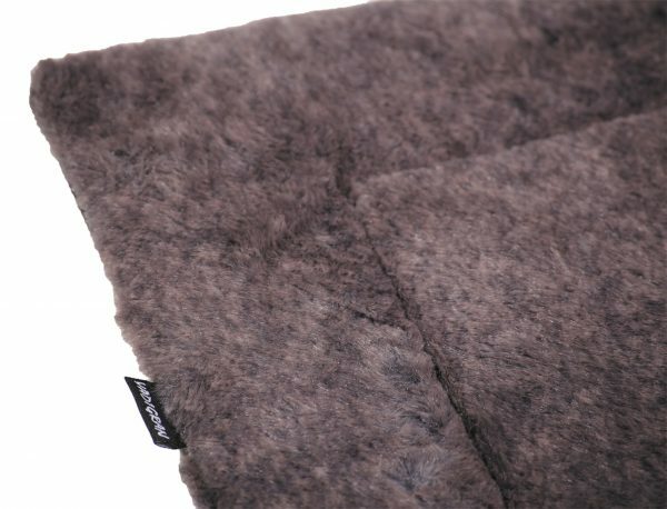 Platte matras Coban donkergrijs 110x73cm