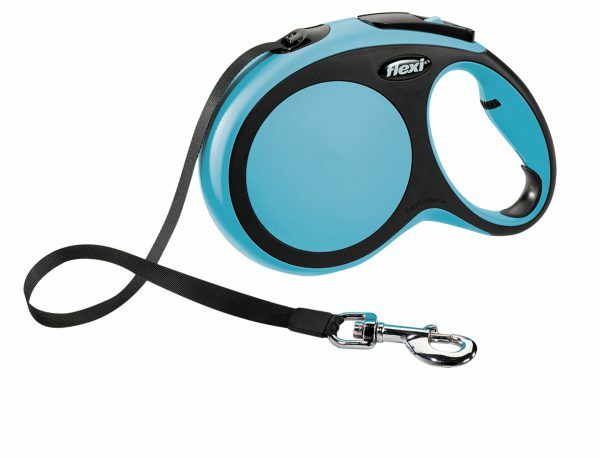Flexi Comfort blauw L (riem 8 m)