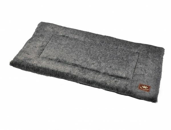 Platte matras Coban donkergrijs 90x58cm