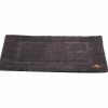 Platte matras Coban donkergrijs 75x52cm