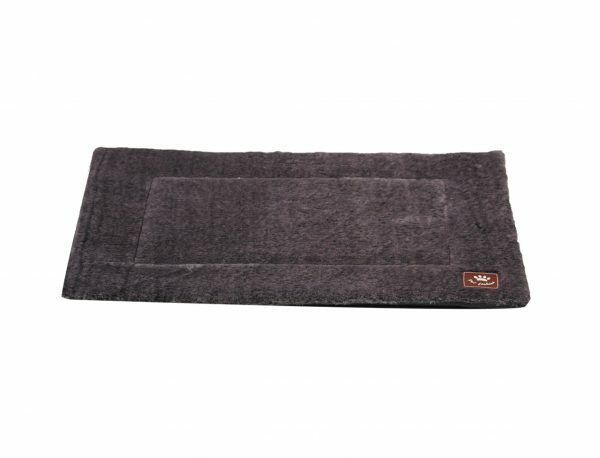 Platte matras Coban donkergrijs 75x52cm