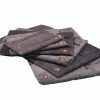 Platte matras Coban donkergrijs 75x52cm