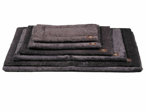 Platte matras Coban donkergrijs 59x45cm