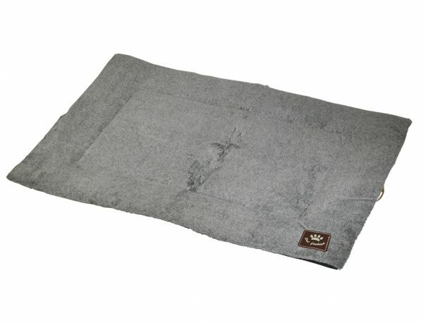 Platte matras Coban lichtgrijs 90x58cm