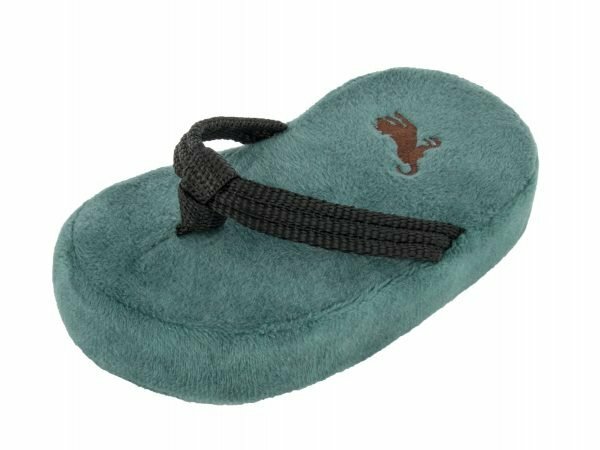 Speelgoed hond Globetrotter slippers 14,5cm