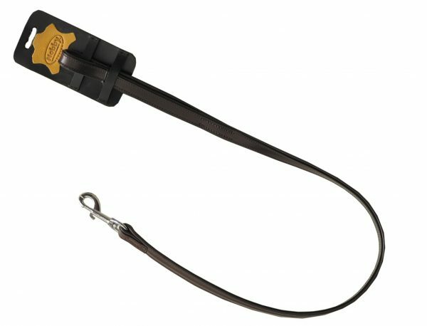 Leiband custailo Leder donkerbruin 100cmx18mm