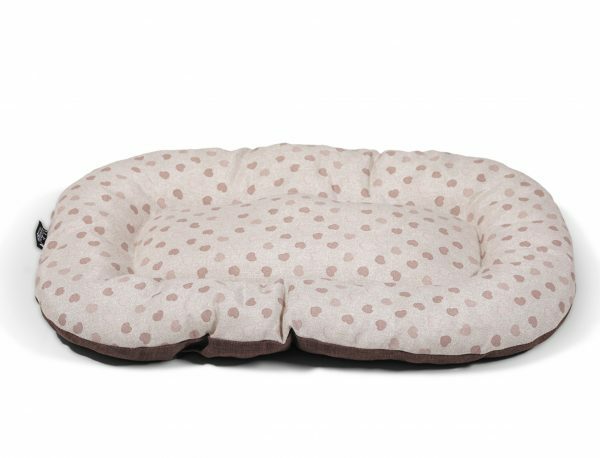 Kussen Valentina bruin 50x35cm
