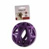 Speelgoed hond rubber holle bal paars Ø12,5 cm