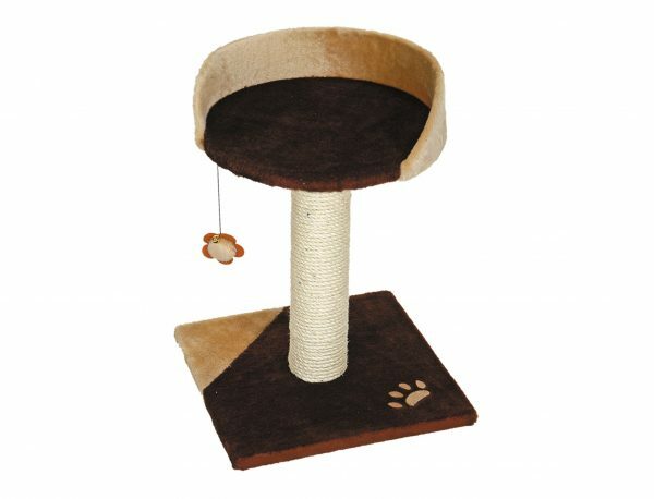 Kattenklim Kira bruin-beige 38 x38x 52 cm