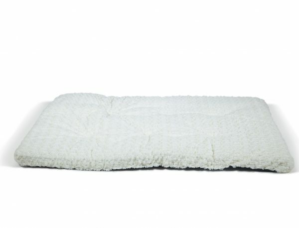 Platte matras crème voor Premium draadkooi119x74cm