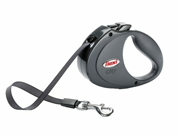 Flexi city antraciet (riem 2m)