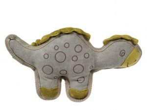 Speelgoed hond canvas dino 28cm