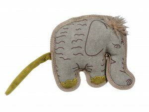 Speelgoed hond canvas olifant 18cm