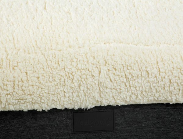 Matras Himalaya antraciet/crème 110x70x20cm