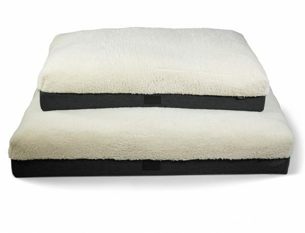 Matras Himalaya antraciet/crème 110x70x20cm