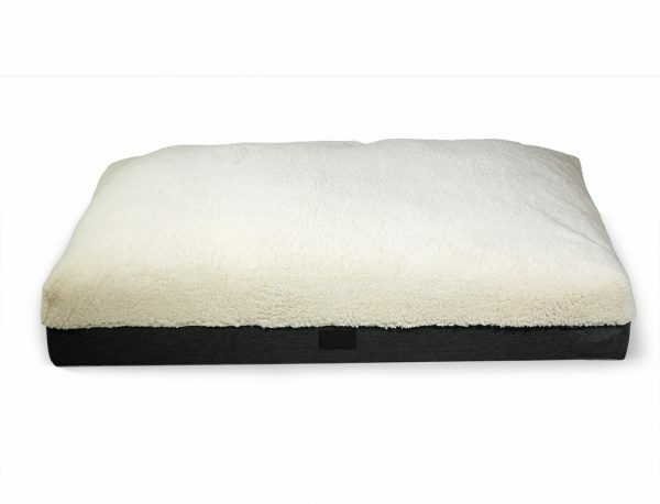 Matras Himalaya antraciet/crème 130x90x20cm