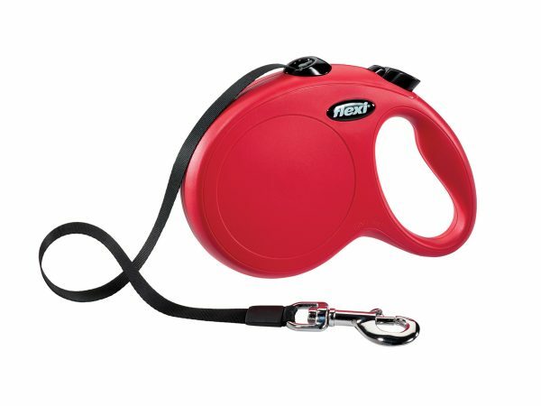 Flexi Classic rood L (riem 5 m)