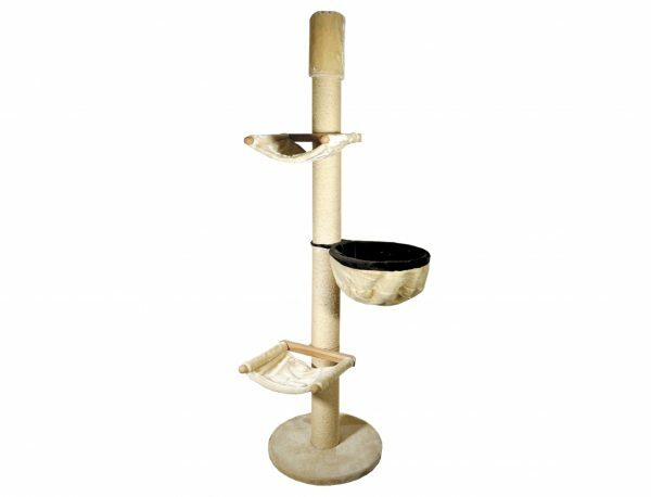 Kattenklim Amido beige/bruin 270cm