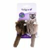 Speelgoed kat pluche muis 15cm (2)