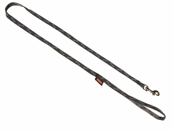 Leiband  hond nylon Been zwart 10mmx120cm