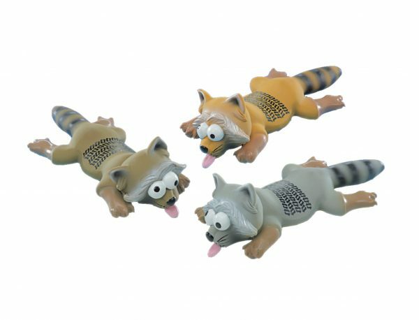 Speelgoed hond latex wasbeer Ass. 25cm