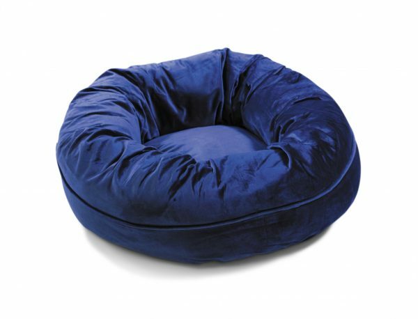 Donut Velvetti donkerblauw Ø60x25cm